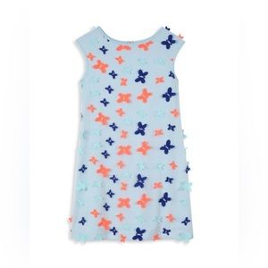 Pippa & Julie toddler butterfly shift dress. Size 2T